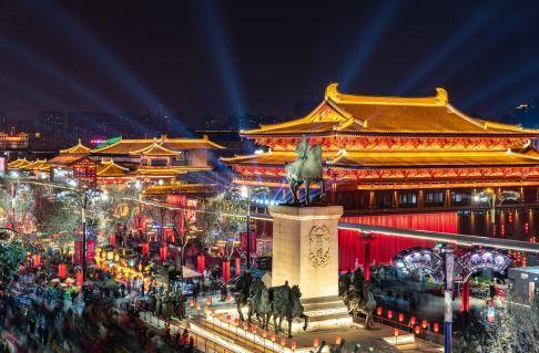 大唐不夜城去过的明星网红,大唐不夜城见证的明星网红足迹”