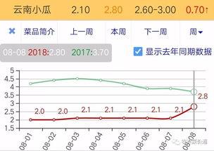 云南小瓜价格今日价格表,波动与趋势分析