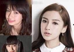 明星网红整容对比图片女,明星整容前后惊人对比